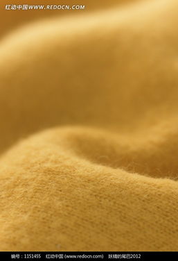 光影交织的艺术 解读黄色褶皱毛织纺织品的视觉魅力